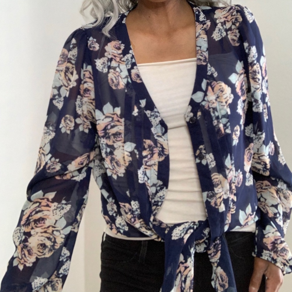 Floral blouse